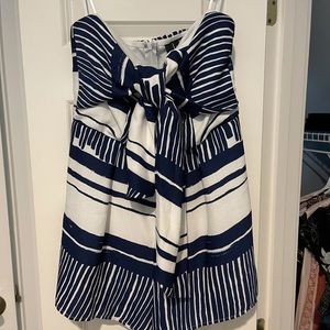 Lulus Blue and White Romper